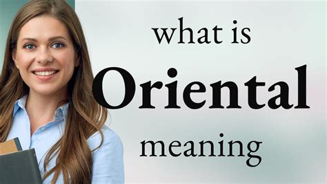 oriental goods meaning.